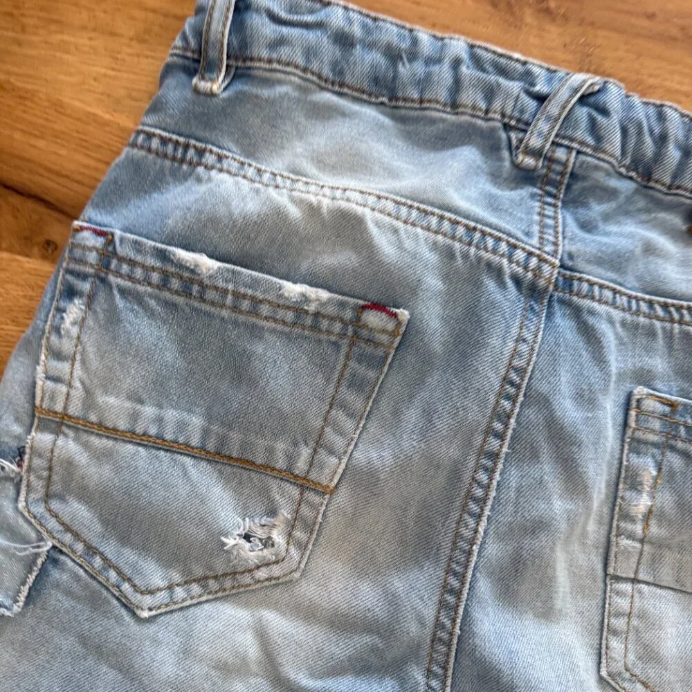 Zara boys denim shorts size 9-10 - Picture 7 of 8